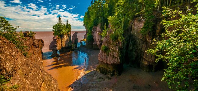 Hopewell Rocks, Nouveau Brunswick